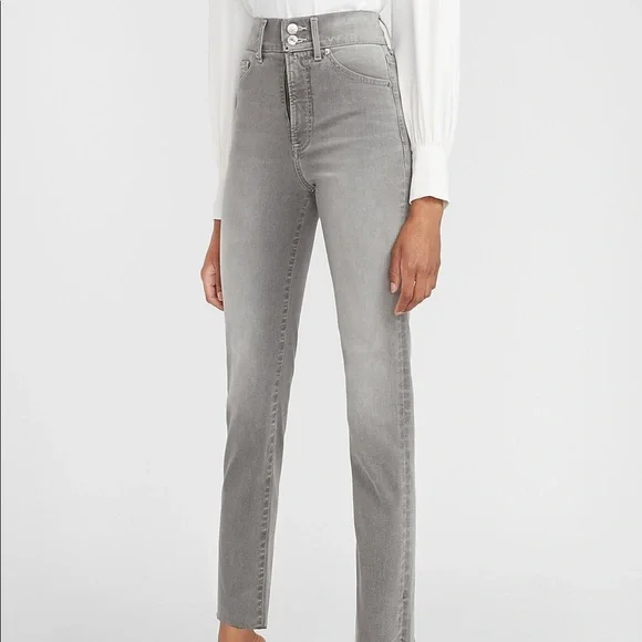 Express Super High Rise Jeans - Picture 4 of 14